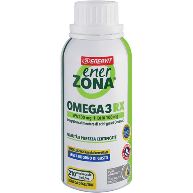 EnerZona Omega 3 RX EPA 200+DHA 100 Enervit 210 Capsule 0,5g