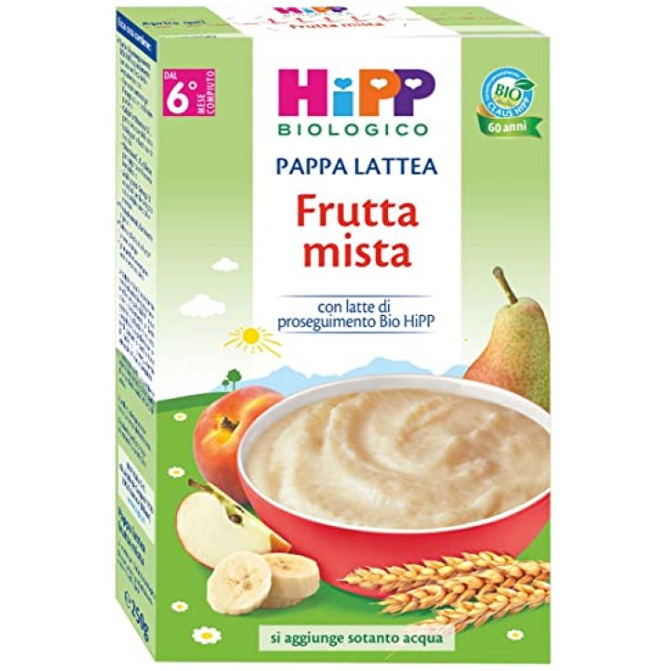 Pappa Lattea Frutta Mista HiPP Biologico 250g