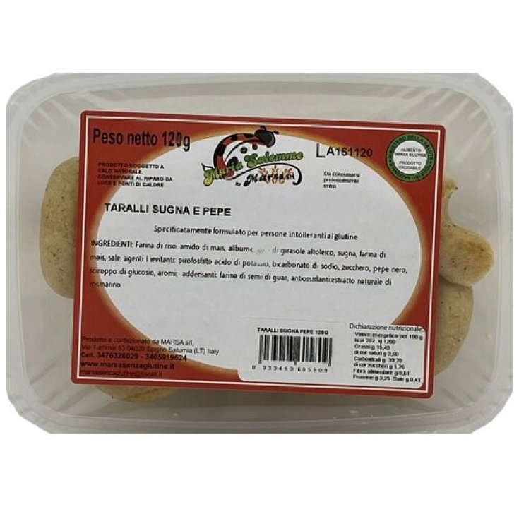 Taralli Sugna E Pepe Maria Salemme 120g