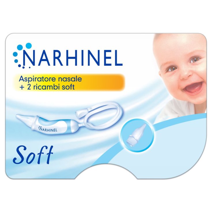 Narhinel Aspiratore Nasale Soft+2 Ricambi Soft