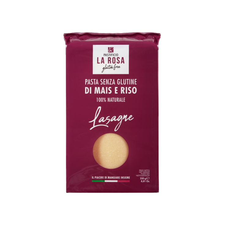 Lasagne di Mais e Riso Pastificio La Rosa 250g