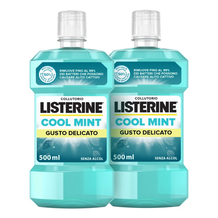 Listerine® Cool Mint Gusto Delicato 2x500ml