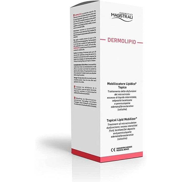 Dermolipid Crema Mobilizzatrice Lipidica Topica Tubo 200ml