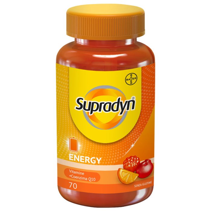 Supradyn Energy Integratore Multivitaminico 70 Caramelle Gommose