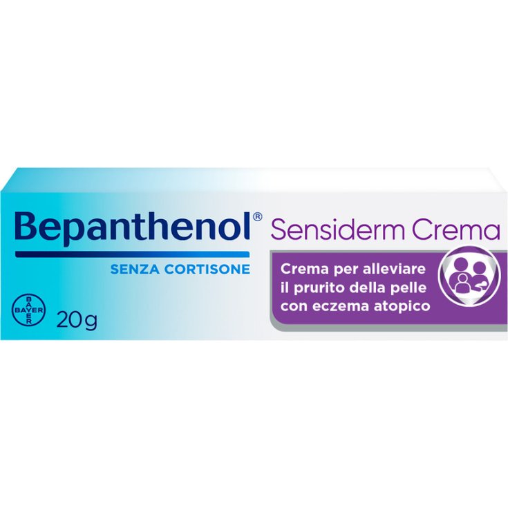 Bepanthenol Sensiderm Crema per Prurito e Pelle Arrossata 20g