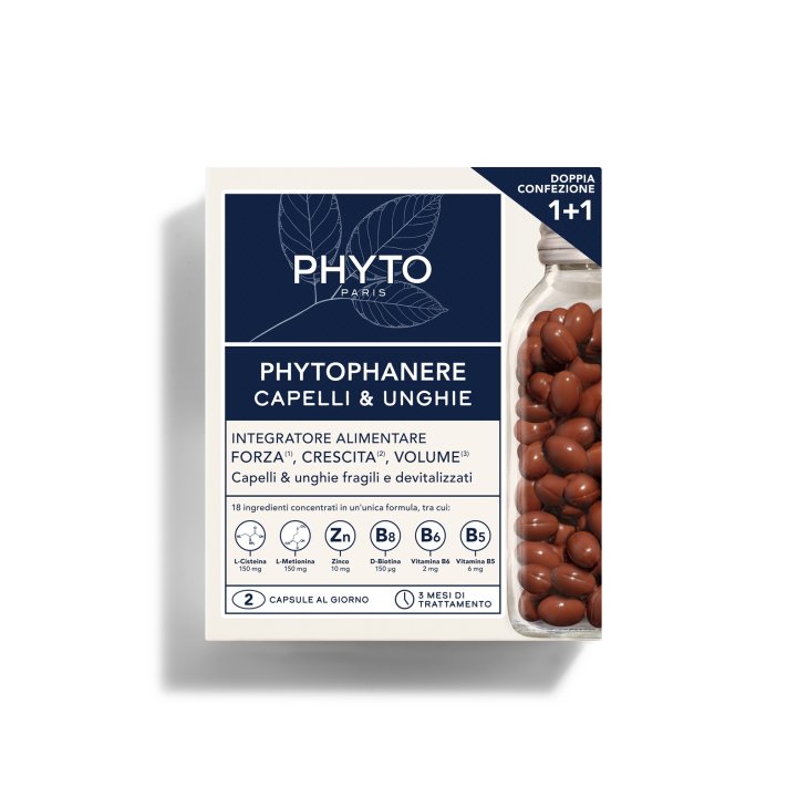 Phytophanere Rinforzante Capelli E Unghie Phyto 90+90 Capsule