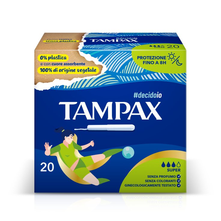 Tampax Blue Box Super 20 Assorbenti Interni