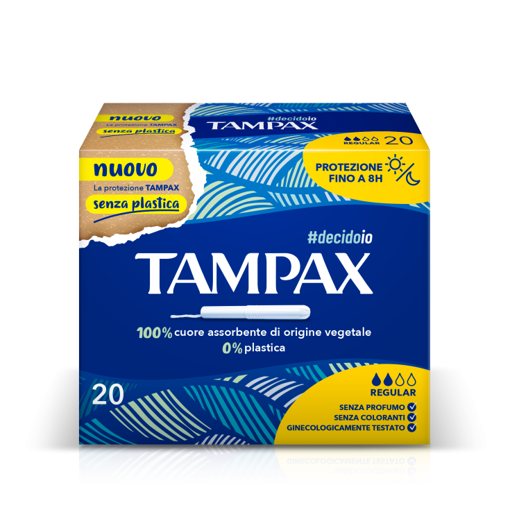 Tampax Blue Box Regular 20 Assorbenti Interni