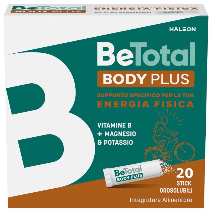 Be-Total Body Plus Gusto Agrumi Integratore Alimentare 20 Bustine Orosolubili