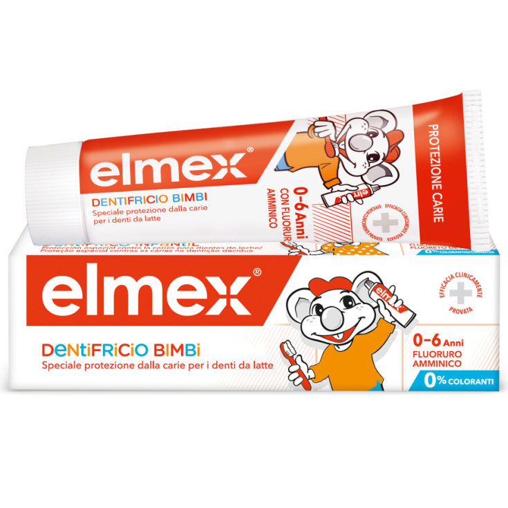 elmex® Dentifricio Bimbi 0-6 Anni 50ml