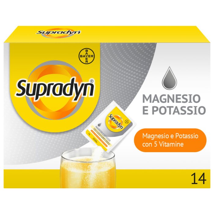 Supradyn Magnesio e Potassio Integratore Vitamine e Minerali 14 Bst