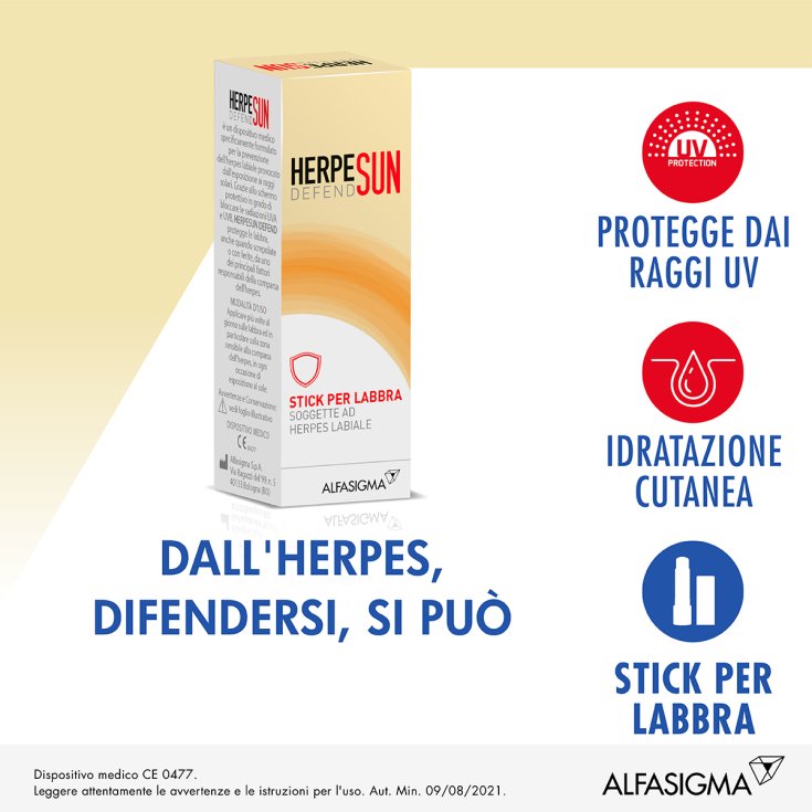 HerpeSun Defend Alfasigma Stick Labbra 5ml