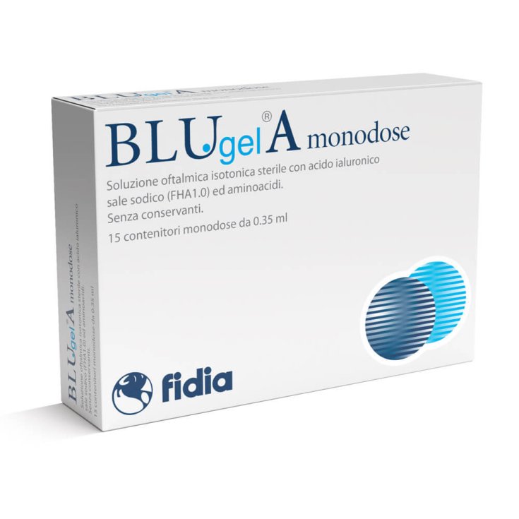 BLUgel A Soluzione Oftalmica Fidia 15 Monodose