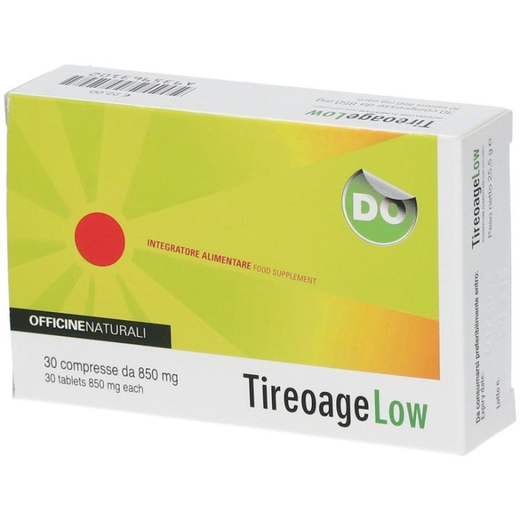 Tireoage Low Officine Naturali 30 Compresse Da 850mg