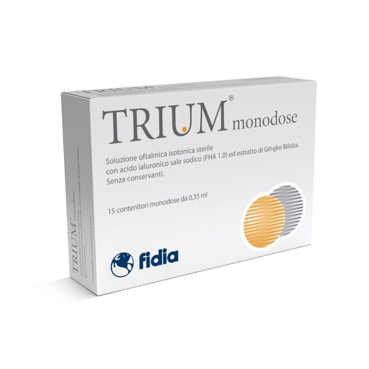 Trium Monodose Soluzione Oftalmica Fidia 15 Monodose