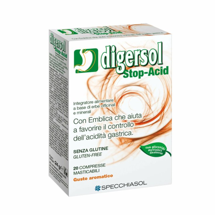 Digersol Stop-Acid Specchiasol 20 Compresse