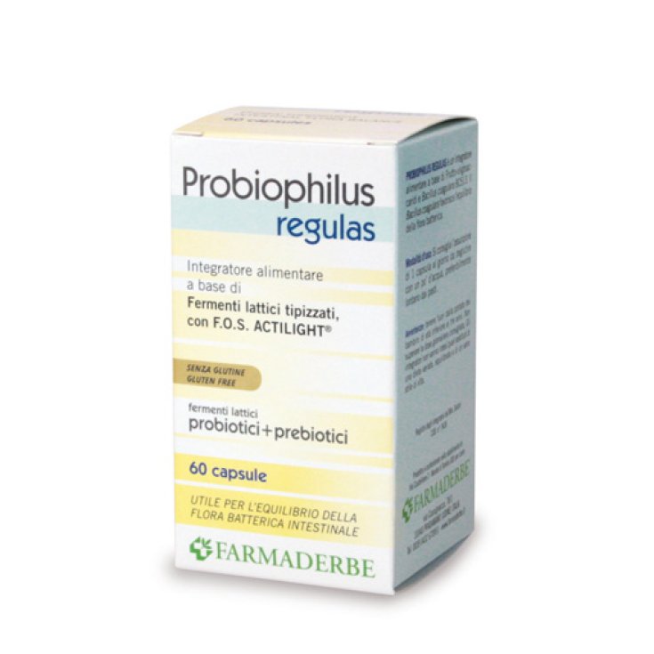 Probiophilus Regulas Farmaderbe 60 Capsule
