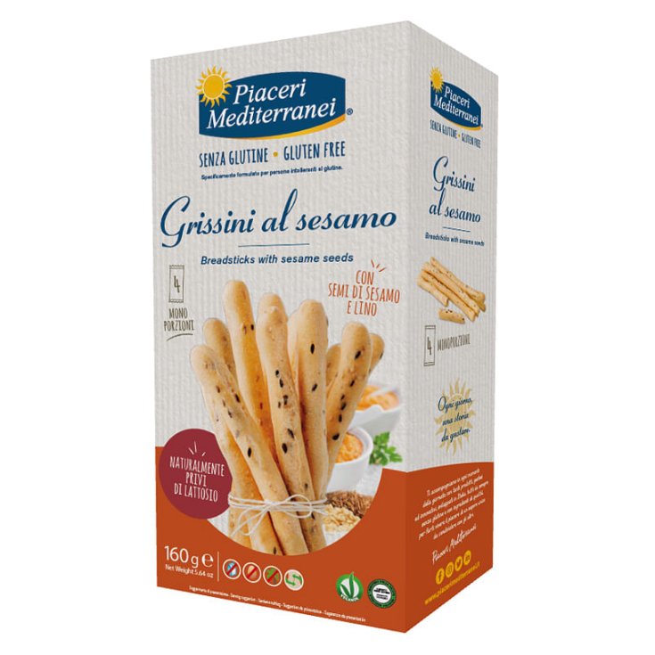 Grissini Sesamo Piaceri Mediterranei® 160g