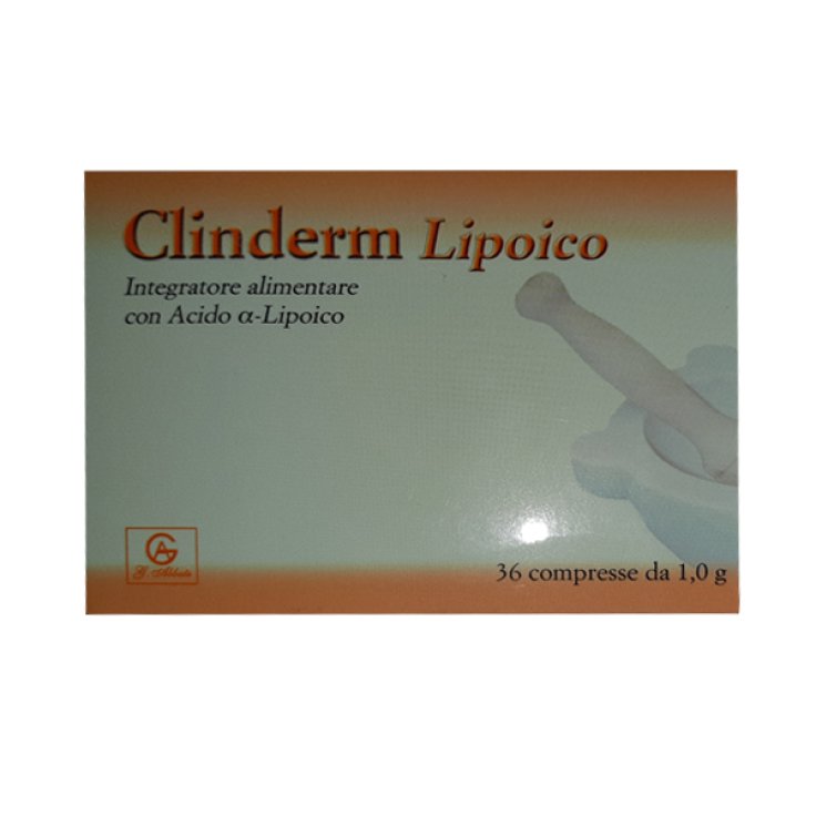 Clinderm Lipoico Abbate Gualtiero 36 Compresse