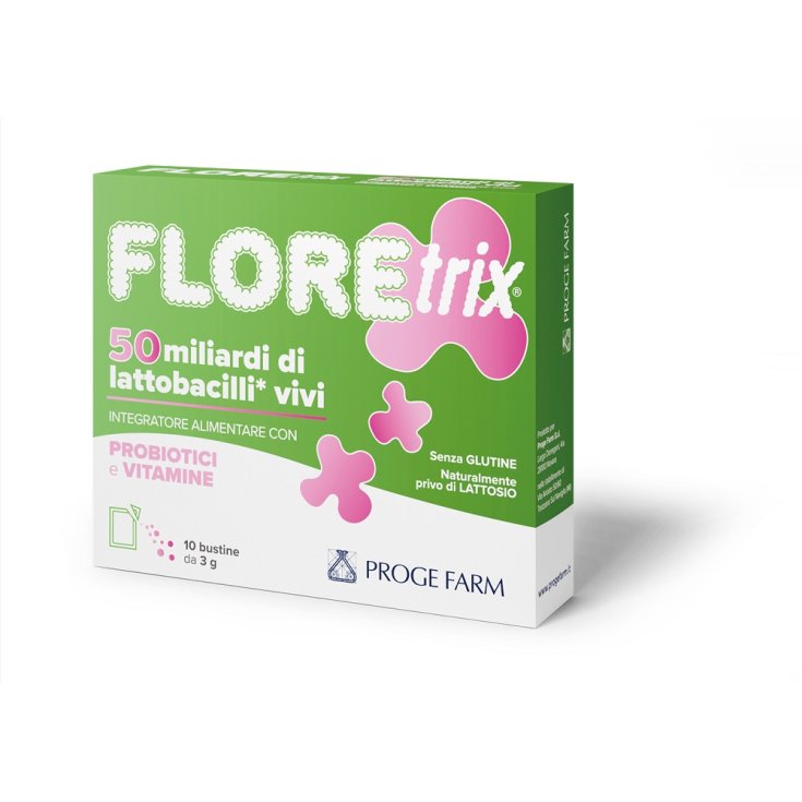 Floretrix® 50 Miliardi Proge Farm® 10 Bustine Da 3g