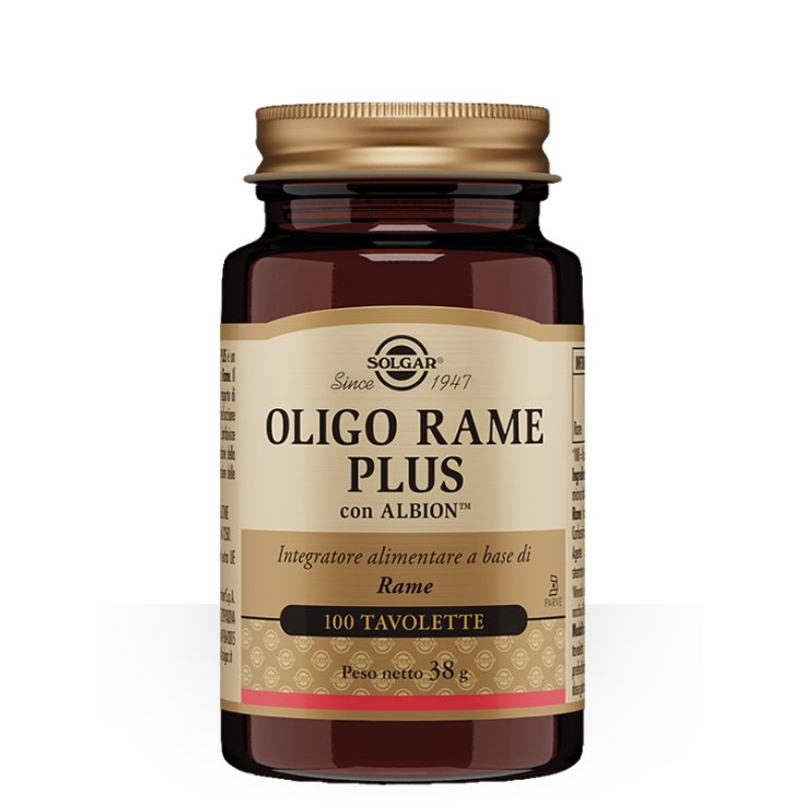 Oligo Rame Plus Solgar® 100 Tavolette