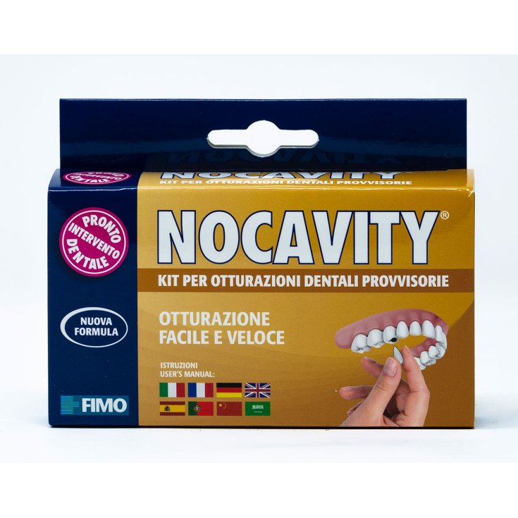 Nocavity Kit Otturazioni Dentali Provvisorie Fimo Kit