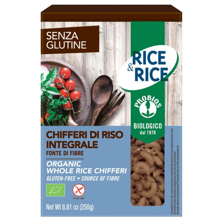 Rice&Rice Chifferi Di Riso Integrale Probios 250g