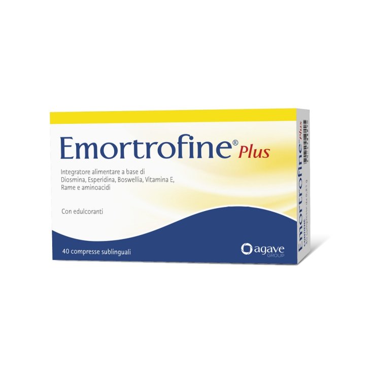 Emortrofine Plus Agave Group 40 Compresse Sublinguali