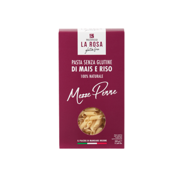 Mezze Penne di Mais e Riso Pastificio La Rosa 250g