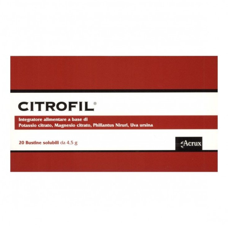 Citrofil Acrux 20 Bustine Da 4,5g