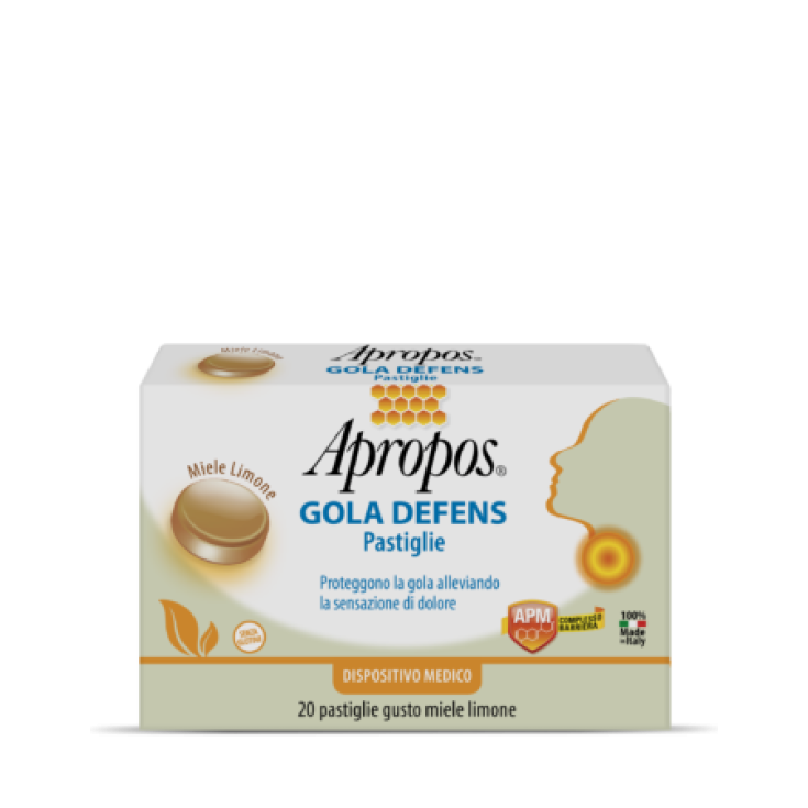 Apropos® Gola Defens Miele E Limone 20 Pastiglie