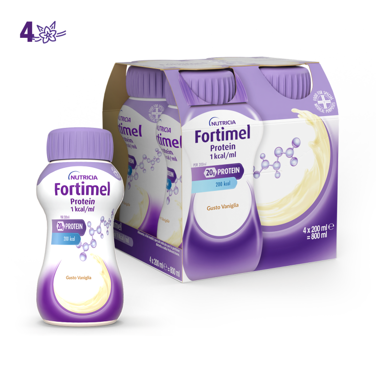 Fortimel Vaniglia Nutricia 4x200ml