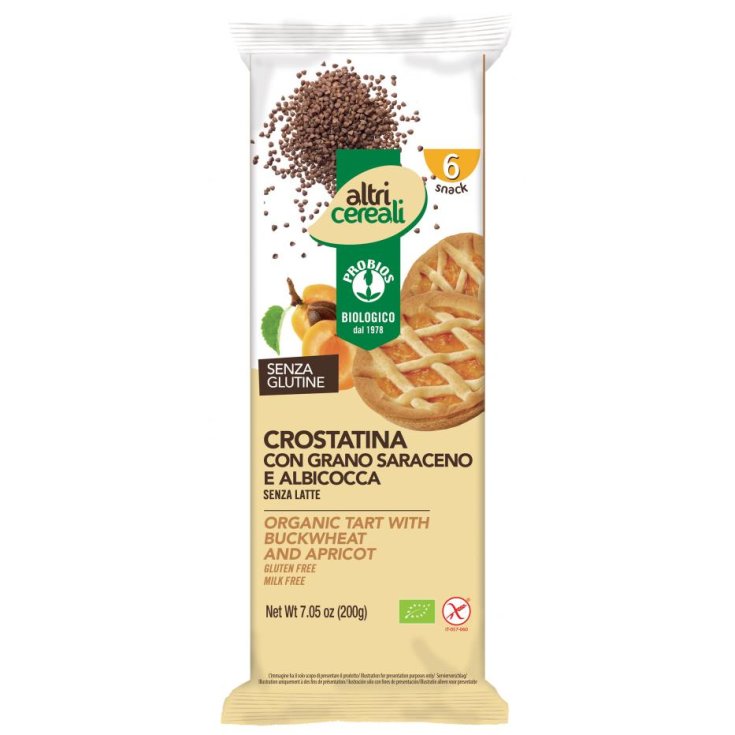 Altri Cereali Crostatina Con Grano Saraceno E Albicocca Probios 200g