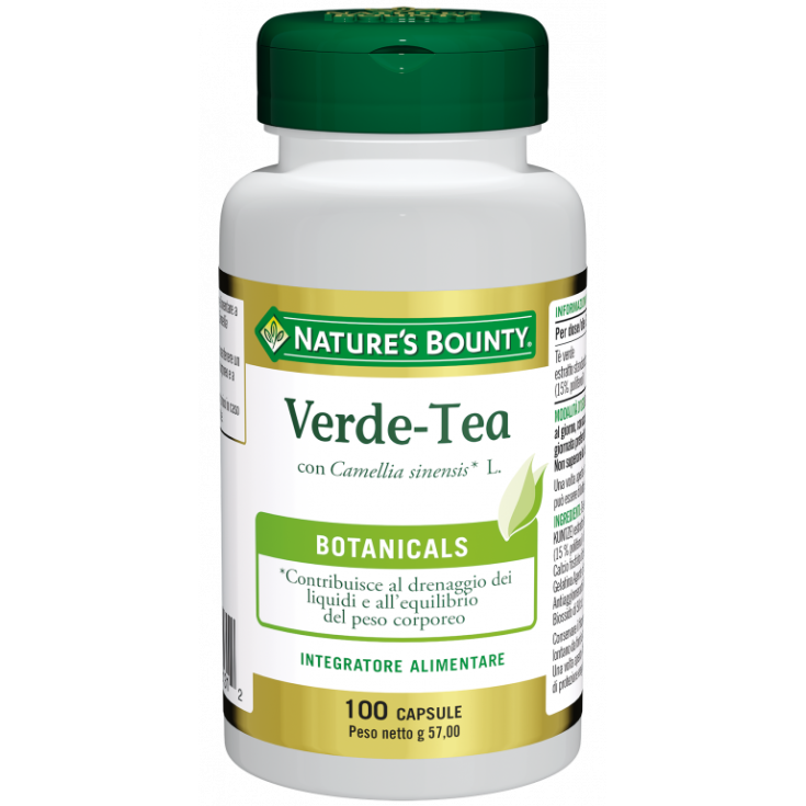 Verde-Tea Nature's Bounty 100 Capsule 