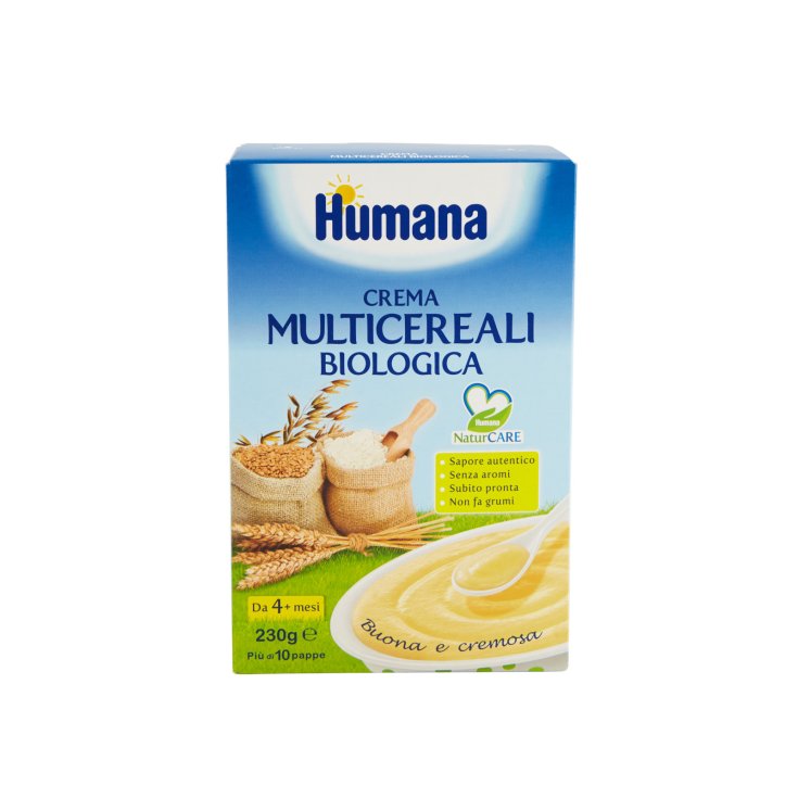 Crema Multicereali Biologica Humana 230g