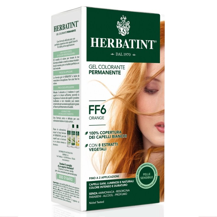 Gel Colorante Permanente FF6 Herbatint 150ml