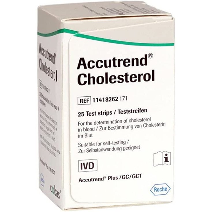 Accutrend Cholesterol Roche 25 Strisce Reattive