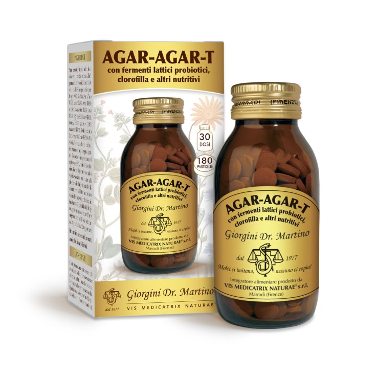 Agar-Agar-T Con Fermenti Lattici E Clorofilla Dr. Giorgini 90g
