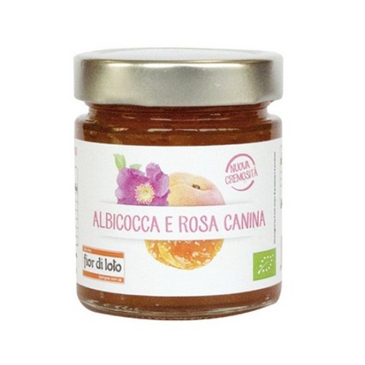 Composta di Albicocca e Rosa Canina Fior di Loto 250g