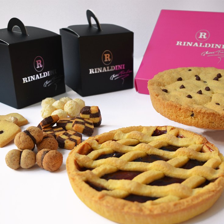 Crostata Di Confettura All'Albicocca Rinaldini Gluten Free 300g