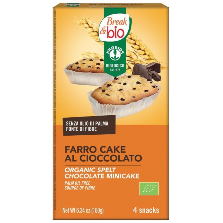 Break&Bio Farro Cake Al Cioccolato Probios 180g