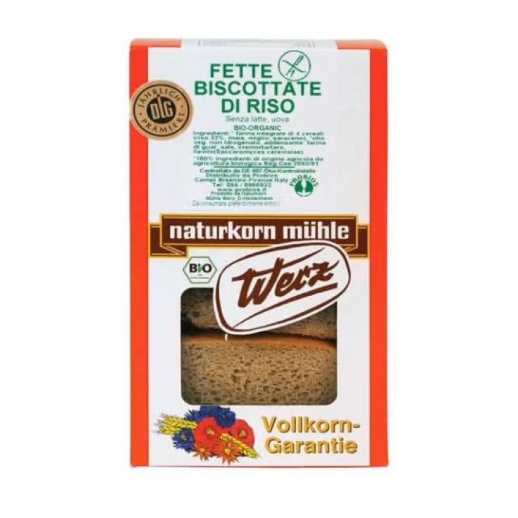 Fette Biscottate di Riso Werz 150g