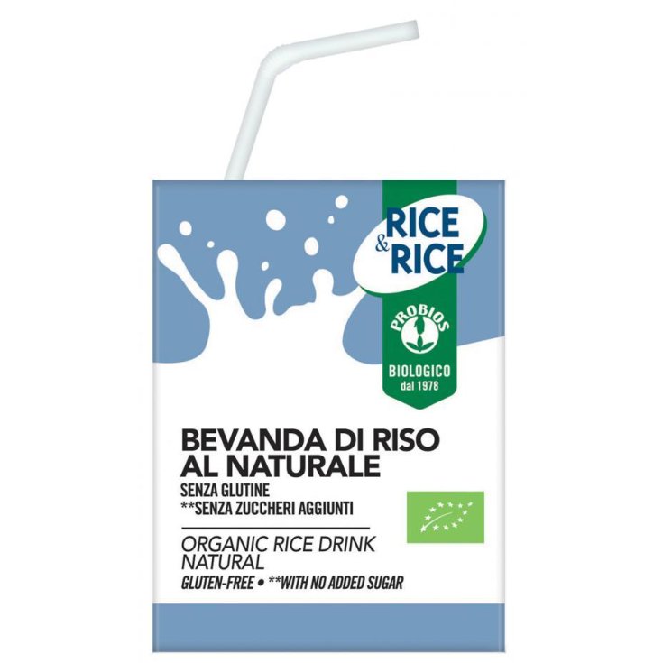 Rice&Rice Bevanda Di Riso Al Naturale Probios 200ml