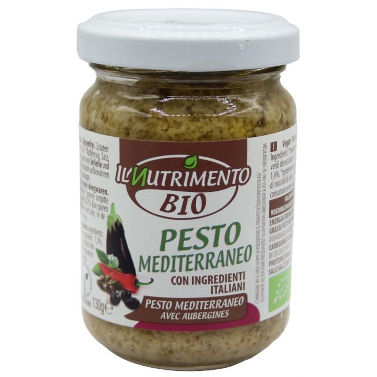 Pesto Mediterraneo Il Nutrimento 130g