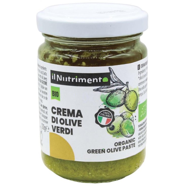 Crema Di Olive Verdi Il Nutrimento Bio 130g