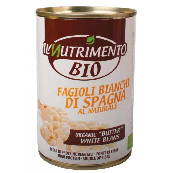 Fagioli Bianchi Di Spagna Al Naturale Il Nutrimento Bio 400g