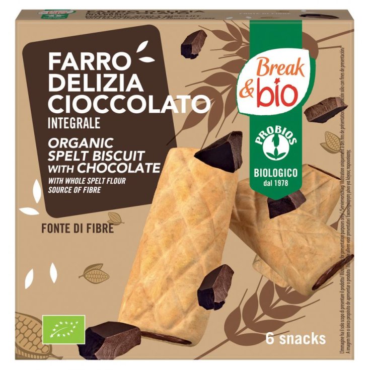 Break&Bio Farro Delizia Al Cioccolato Probios 6x30g