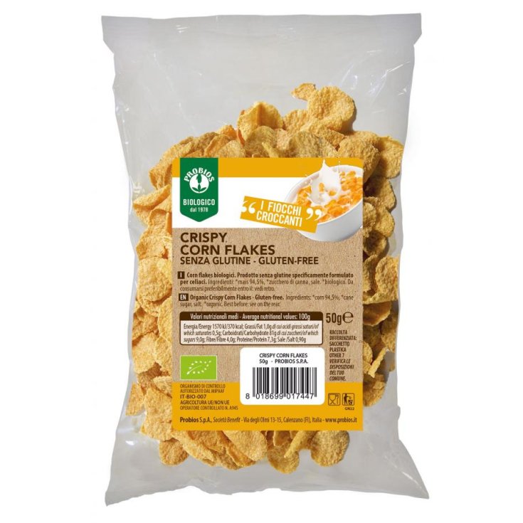 Crispy Corn Flakes Probios 50g