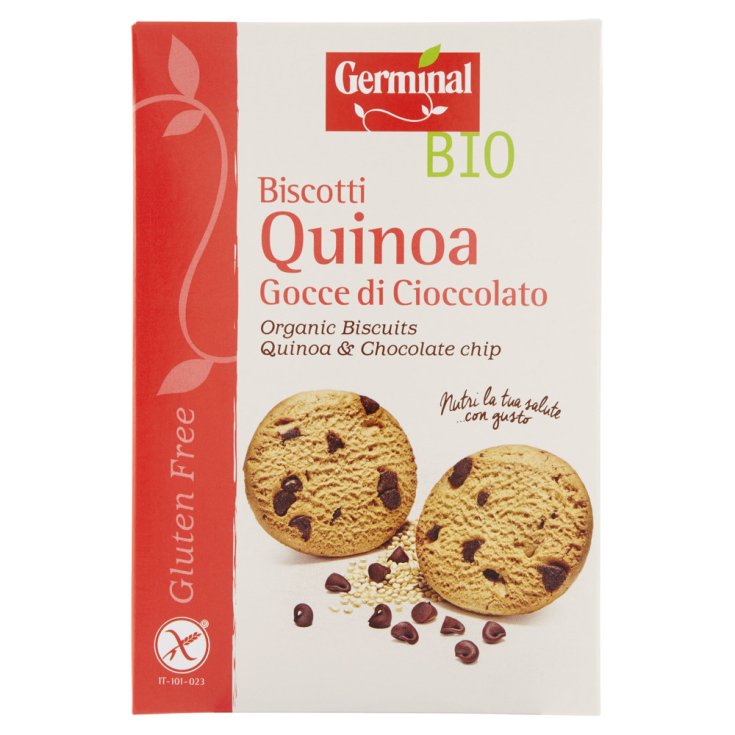 Biscotti Quinoa Con Gocce Di Cioccolato Germinal Bio 250g