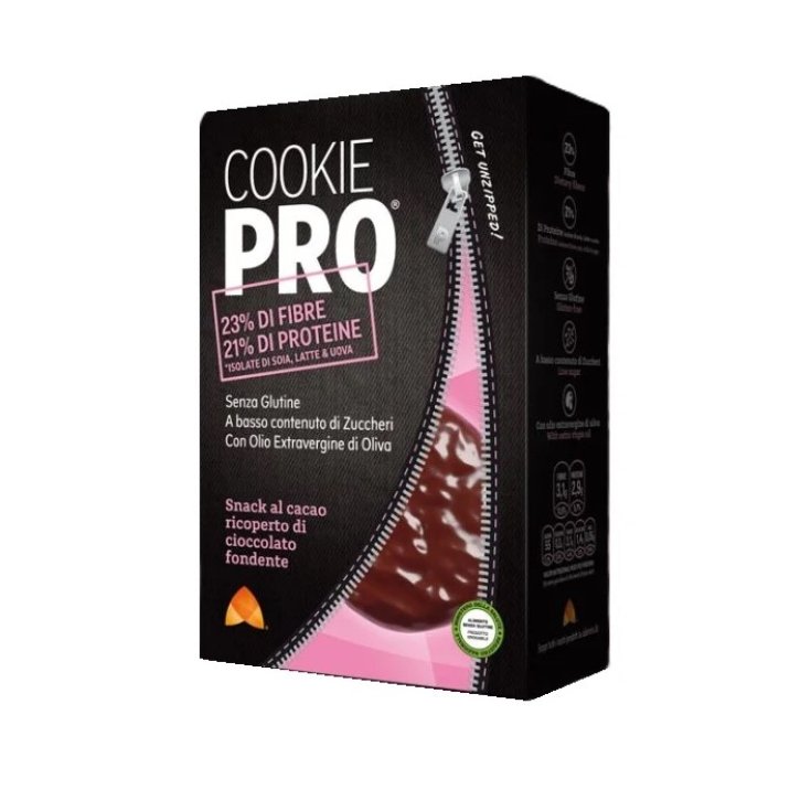 Snack Al Cacao E Cioccolato Fondente Cookie Pro 150g